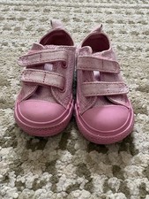 Pink Glitter Converse Toddler