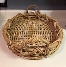 Large Oval Wicker Rattan