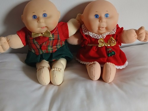 Cabbage patch kids christmas - cabbage,