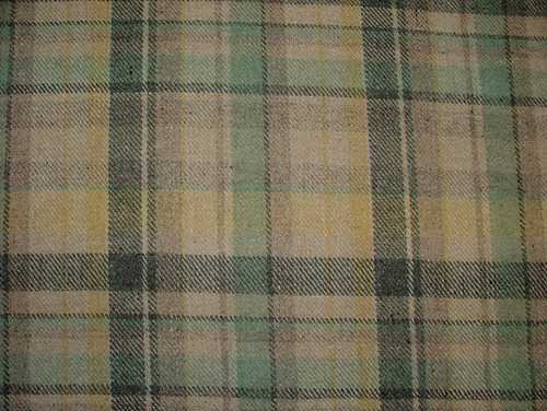 Iliv wool tartan fabric - wool,