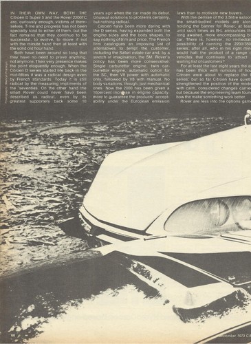 Citroen super rover - d, 2200