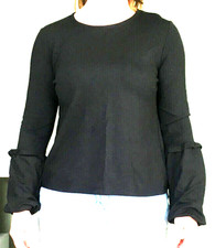 Red Herring top size 12 black
