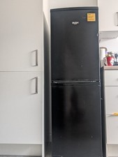Black Bush Fridge Freezer Full