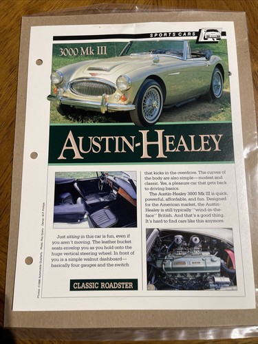 Austin healey 3000mk - 3000mk, iii