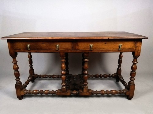 Georgian walnut dresser - georgian,