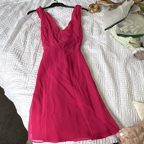Reiss alice raspberry silk - raspberry,