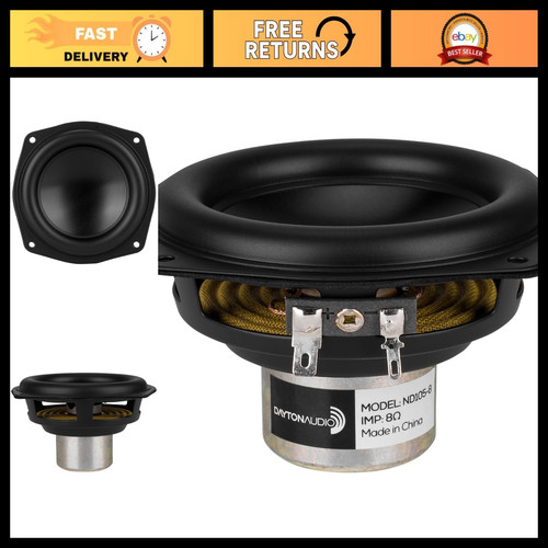 Aluminum cone midbass - 4",