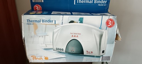 Peach pb200 thermal binder - peach,