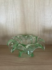 Vintage Art Deco Green Bagley