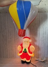 Vintage Illuminated Santa Blow