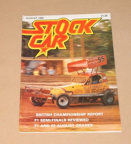 Stock car magazine august 1986 - car,