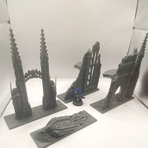 40k competitive gothic terrain - gothic,