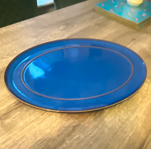 Denby imperial blue - , oval