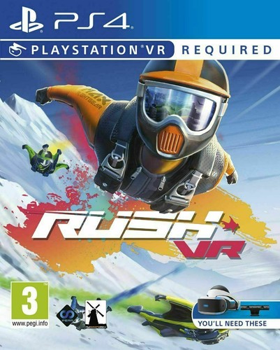 Rush ps4 playstation - rush, vr