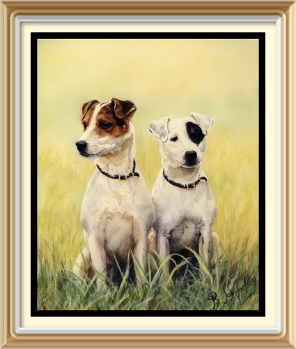 Vintage style canine - style, animal