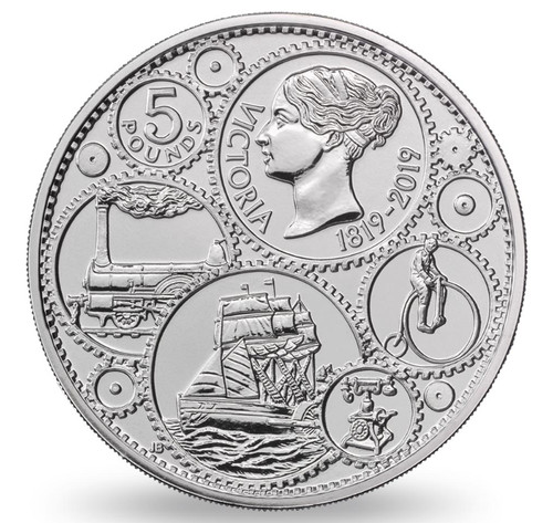 2019 queen victoria five - queen, £5