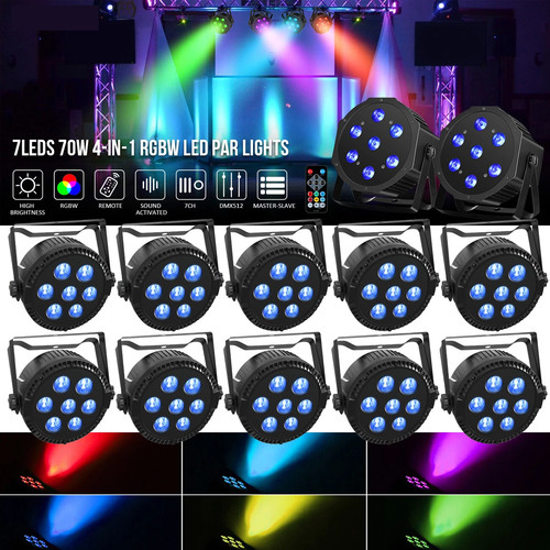 105w beam par can - dmx, stage