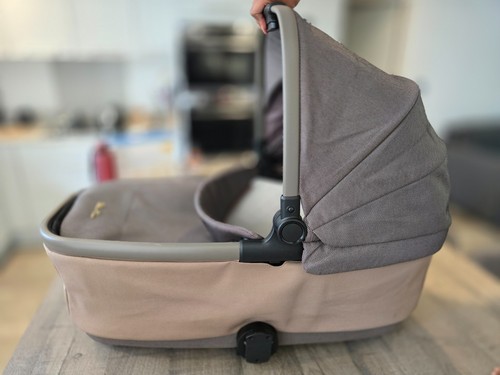 Silver cross folding carrycot - silver,