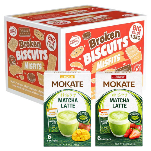 Broken biscuits 3kg 6 x - broken, +