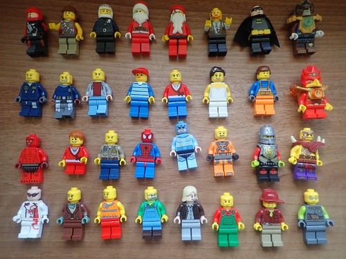 Lego minifigures mixed lot - -,
