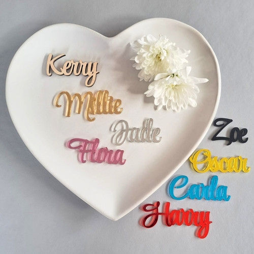 Mirror acrylic personalised - acrylic,