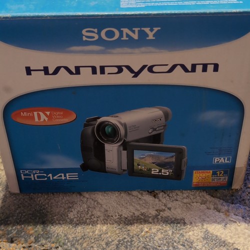 Sony handycam dcr hc14e minidv - sony,