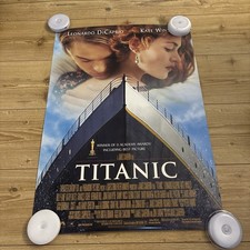 Titanic 1998 Movie Original Poster featuring Academy awards approx 70 x 50cm 
