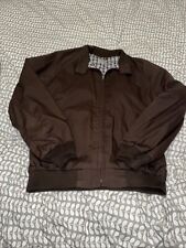 mens vintage harrington jacket 40-42” Brown Original Skinhead Mod SuedeHead Coat