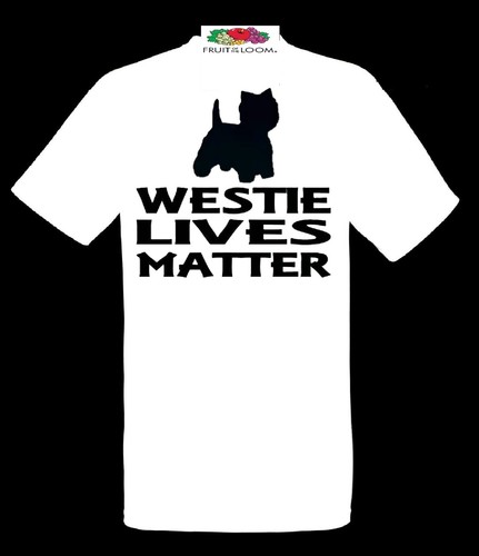 Westie dog shirt lives - westie,