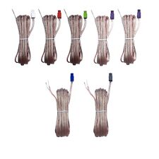 7x Pieces Red Gray Speaker