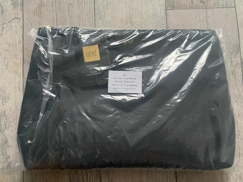 Ghd faux leather large black - ghd,