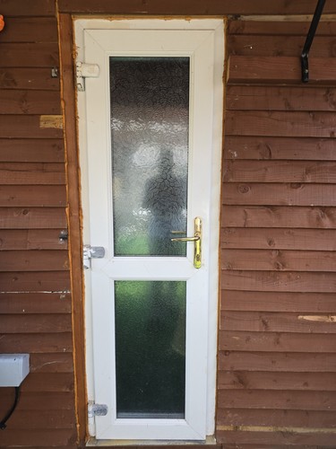 Upvc white door - upvc,