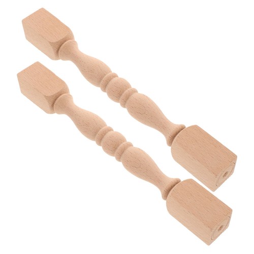Pcs wood carved post - 2,
