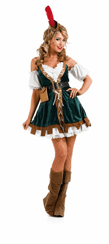 Ladies sexy robin hood costume - ladies,