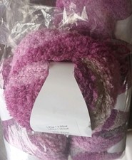 Soft Boucle Purple & Grey