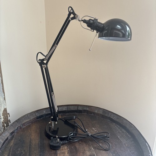 Black adjustable desk - adjustable,