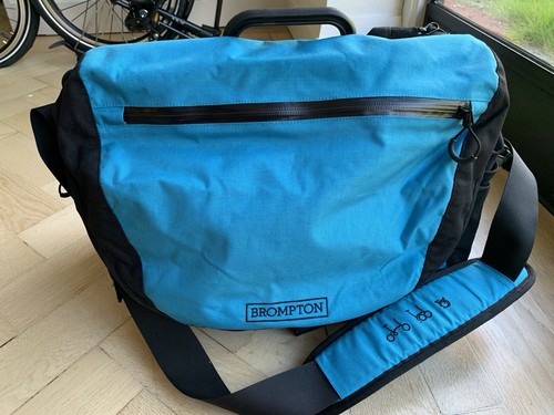 Brompton bag lagoon blue new - brompton,
