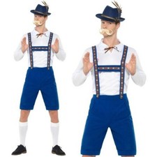 Mens Lederhosen German Beer
