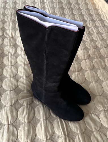 White stuff issy black - black, suede