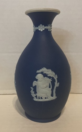 Antique wedgwood portland blue - antique,