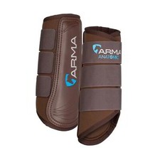 Shires ARMA Neoprene Brushing Boots - Brown