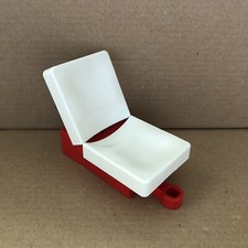 Playmobil Red Moveable Hospital Bed, City Emergency Furniture Spares 21