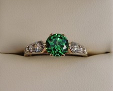 QVC DIAMONIQUE 14CT YELLOW