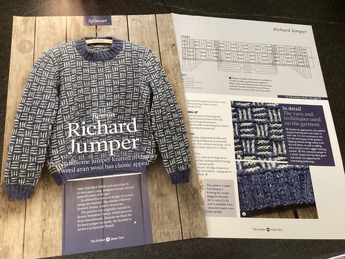 Rowan richard jumper knitting - richard,