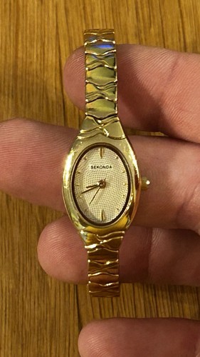Ladies sekonda gold tone - ladies, gold-tone