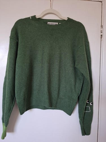 Anya hindmarch uniqlo green - x,