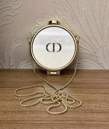 Dior cosmetic bag gold tone - bag,