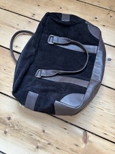 Suede leather Travel Bag Hold-all