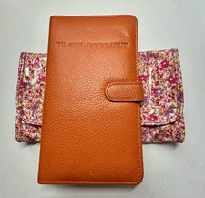 2 X Travel Wallets, Keep Documents Safe.perfect Condition.