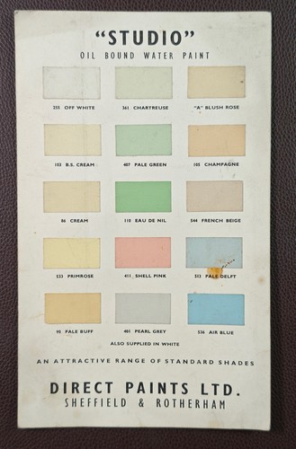 Vintage direct paints - paints,